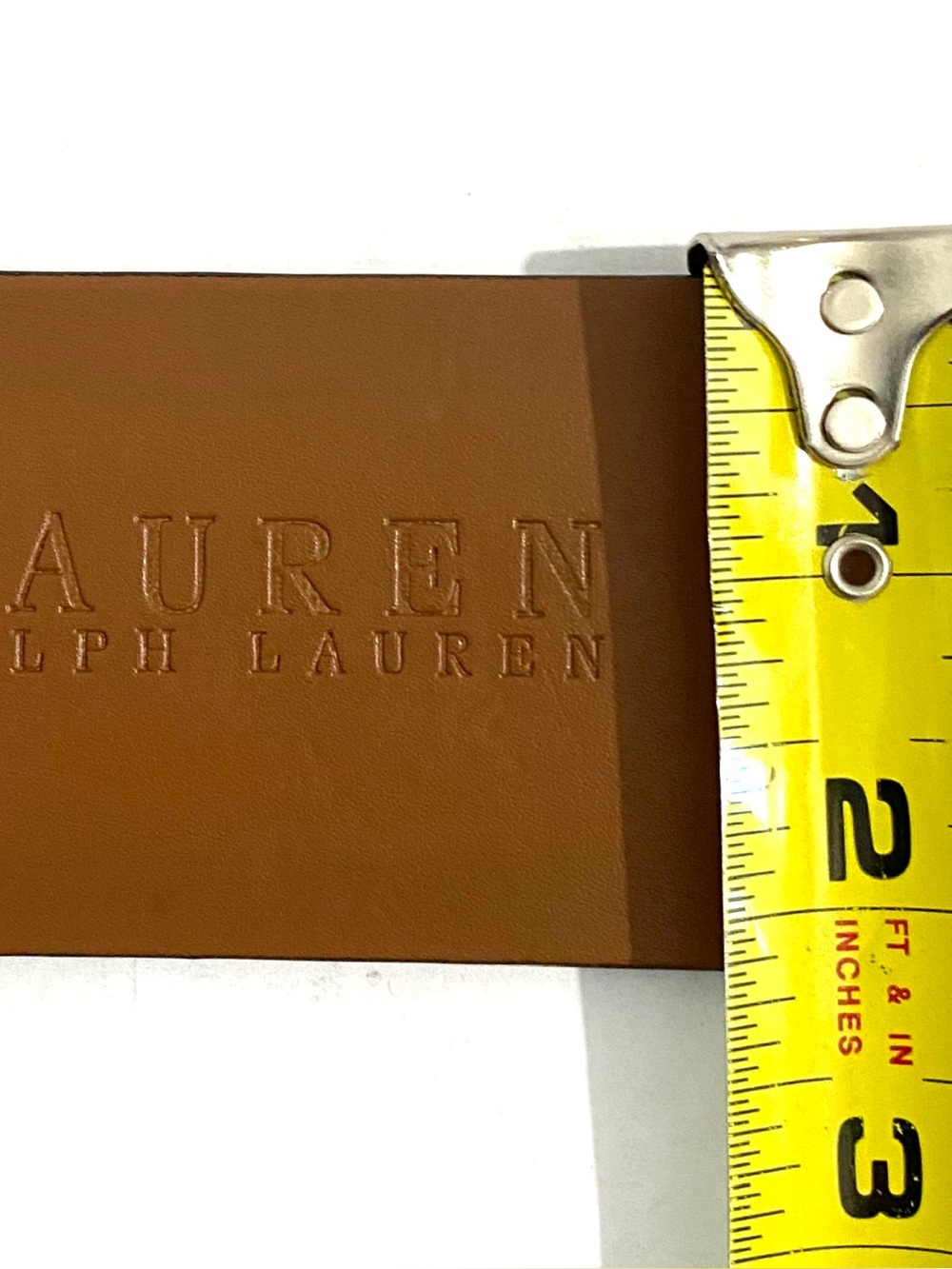 New Ralph Lauren Leather Leopard Print Calf Hair Belt Small Brown Black NWOT - Picture 12 of 12